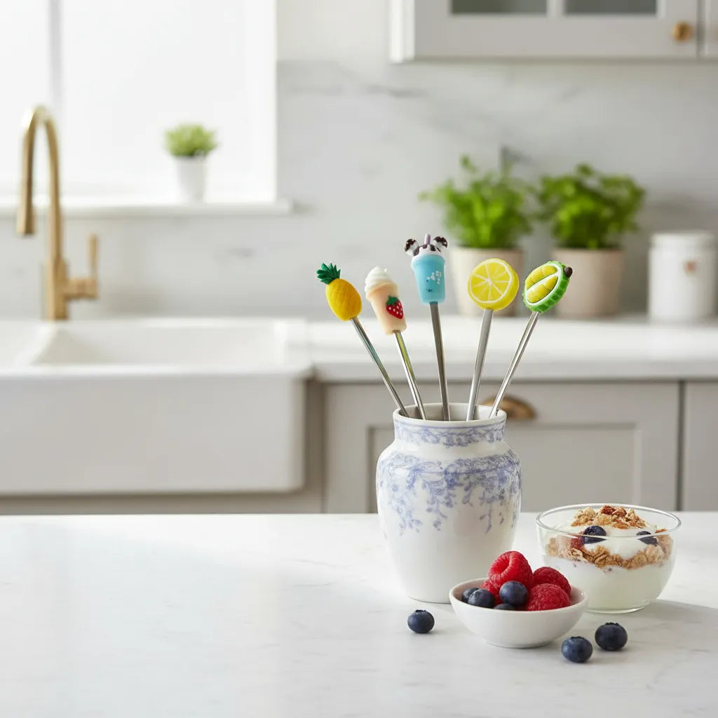 Juego de cucharas de postre