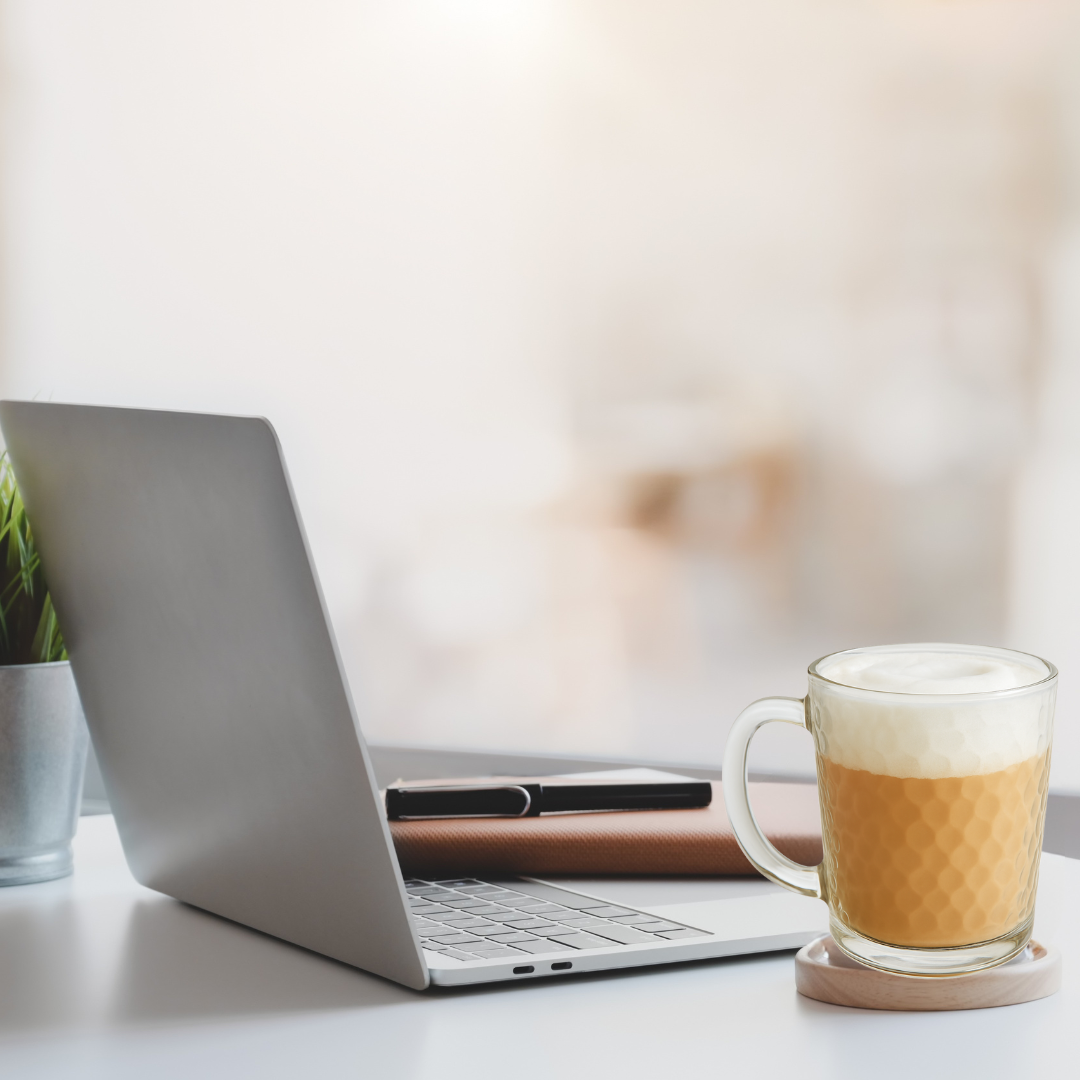 Set 6 Tazas/mug Latte Vidrio Tallado 290 Ml Deli Glass