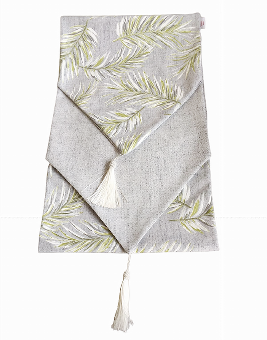 Camino De Mesa 2m X 30 Cm De Loneta Española.