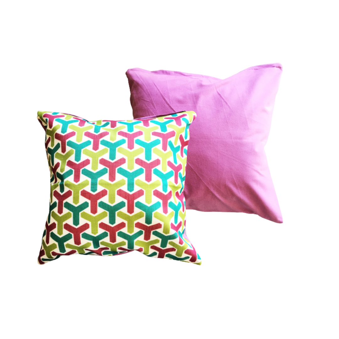 Funda de Cojín 45 x 45 Geométrica Colores Modernos