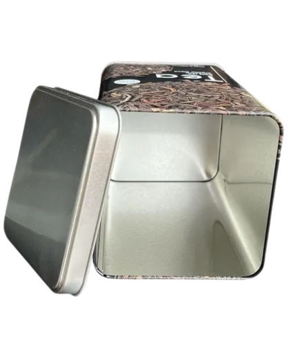 Contenedor De Lata Con Tapa Para Alimentos, Especial Té