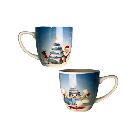 Pack De 2 Tazas Cups & Mugs 150 Ml Diseño3 Navidades