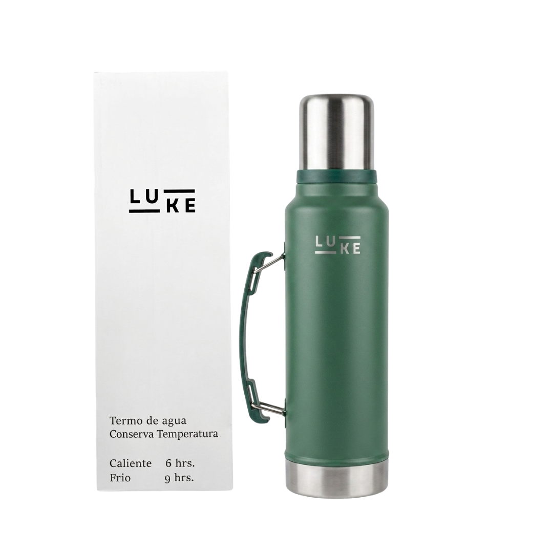 Termo Luke Granite edition  Acero Inoxidable 18/8 y Manija Retractil