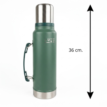 Termo Luke Granite edition  Acero Inoxidable 18/8 y Manija Retractil