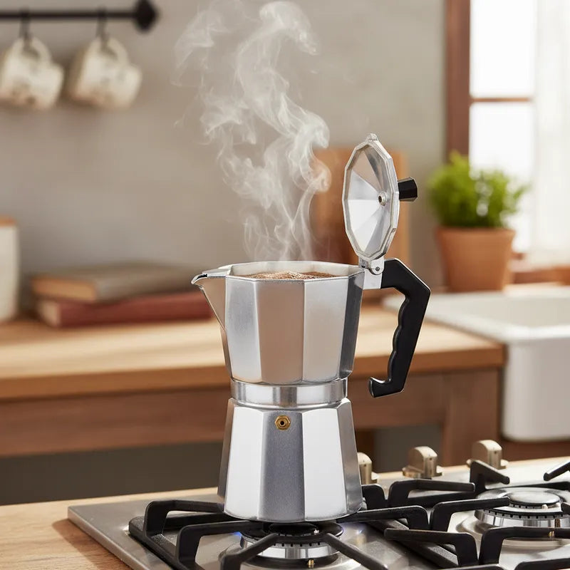 Cafetera Italiana Aluminio