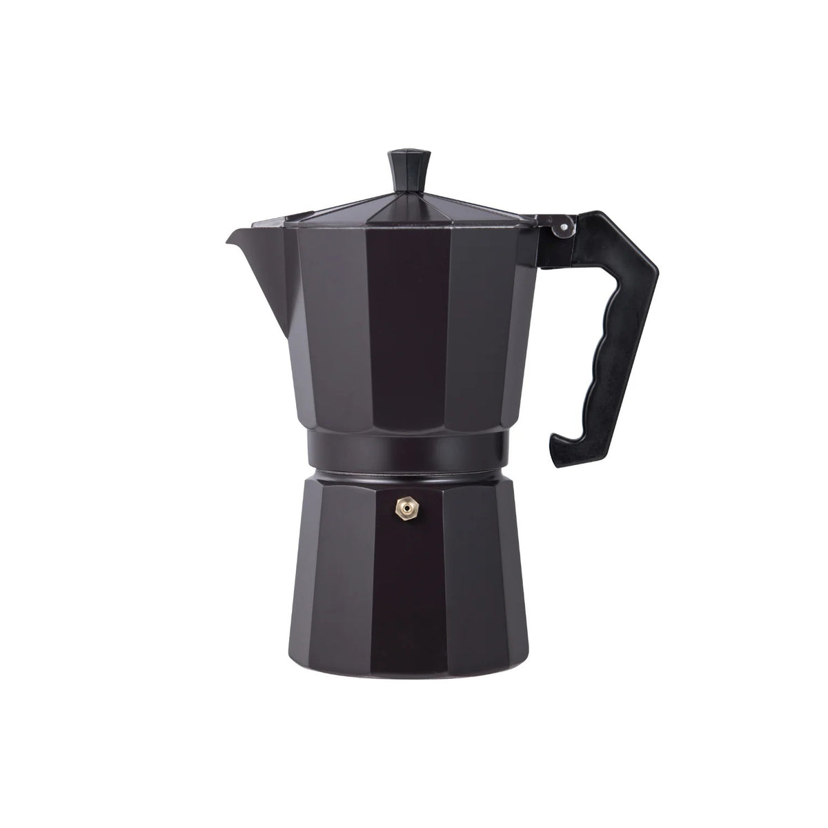 Cafetera Italiana Aluminio - Negro