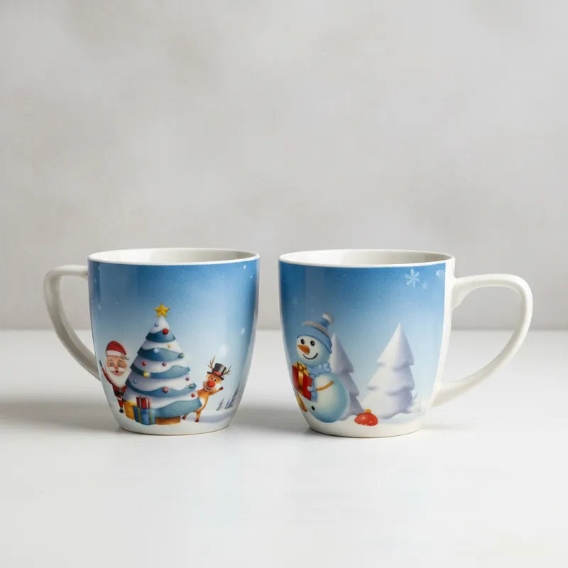 Pack De 2 Tazas Cups & Mugs 150 Ml Diseño1 Navidades